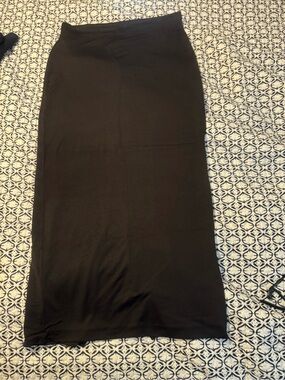 Bar III Classic Black Women's Midi Pencil Skirt